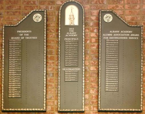 Add-On Recognition Plaques - Albany Academy | Matthews Bronze International